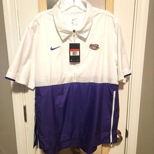 LSU Nike Men's Coaches Jacket